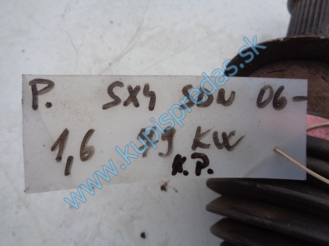 pravá predná poloos na suzuki sx4 1,6, 44410-80J21